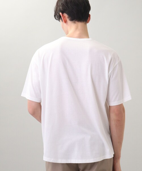 THE SHOP TK （ザ ショップ ティーケー ）の「◆【SETアイテム】メッシュヘリンボンニットレイヤードTシャツ（ニット/セーター・メンズ・チャコールグレー/グリーン/サンドベージュ/マスタード・02/03/04）」の16枚目の写真