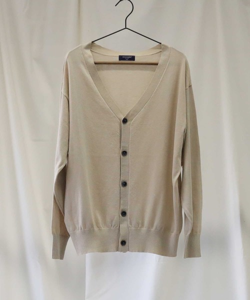 BACK NUMBER（バックナンバー）の「【BACK NUMBER】DRY MIXカーディガン（カーディガン/ボレロ・メンズ・ベージュ/ブラック/グリーン/ネイビー/オフホワイト/イエロー・M/L/XL）」の2枚目の写真