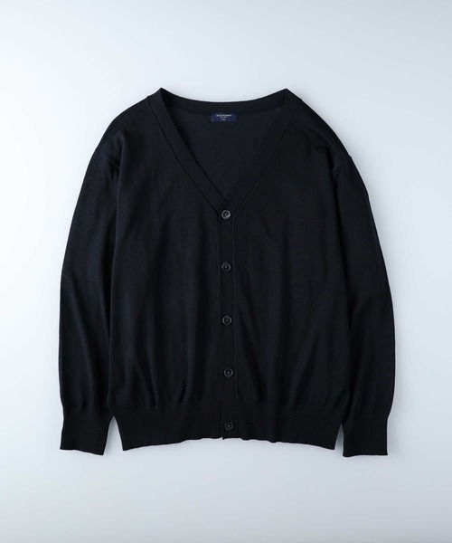 BACK NUMBER（バックナンバー）の「【BACK NUMBER】DRY MIXカーディガン（カーディガン/ボレロ・メンズ・ベージュ/ブラック/グリーン/ネイビー/オフホワイト/イエロー・M/L/XL）」の10枚目の写真