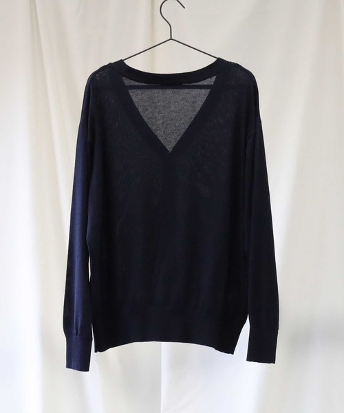 BACK NUMBER（バックナンバー）の「【BACK NUMBER】DRY MIXカーディガン（カーディガン/ボレロ・メンズ・ベージュ/ブラック/グリーン/ネイビー/オフホワイト/イエロー・M/L/XL）」の11枚目の写真