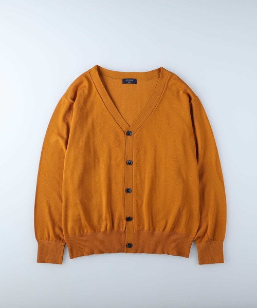 BACK NUMBER（バックナンバー）の「【BACK NUMBER】DRY MIXカーディガン（カーディガン/ボレロ・メンズ・ベージュ/ブラック/グリーン/ネイビー/オフホワイト/イエロー・M/L/XL）」の16枚目の写真