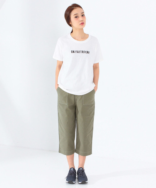 Another Edition(アナザーエディション)の「バックサテンベイカーパンツ/AEBC BACK/STIN BAKER PT◆(その他パンツ・レディース・オフホワイト/ダークグリーン・SMALL/MEDIUM)」の22枚目の写真