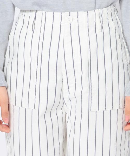 Another Edition(アナザーエディション)の「バックサテンベイカーパンツ/AEBC BACK/STIN BAKER PT◆(その他パンツ・レディース・オフホワイト/ダークグリーン・SMALL/MEDIUM)」の9枚目の写真
