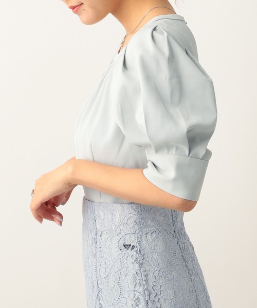 Heather（ヘザー）の「レース切り替えワンピース　284700（ドレス・レディース・ブルー/ブラック・FREE）」の16枚目の写真