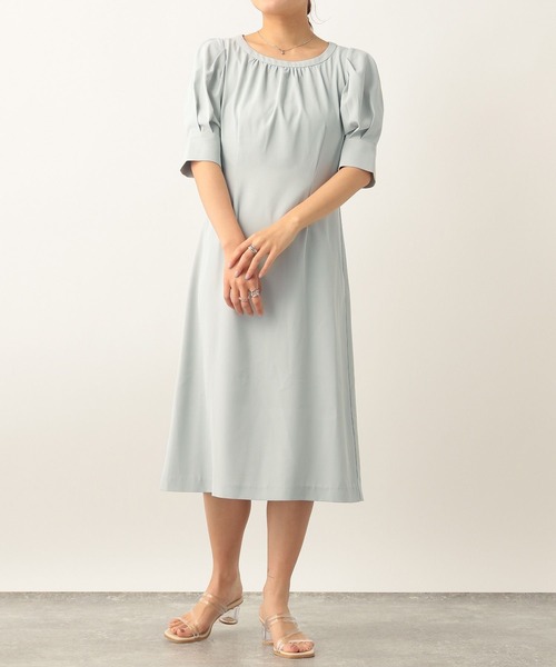 Heather（ヘザー）の「レース切り替えワンピース　284700（ドレス・レディース・ブルー/ブラック・FREE）」の21枚目の写真