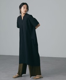 CRAFT STANDARD BOUTIQUE（クラフトスタンダードブティック）の「綿麻スキッパーワンピース　＊◆（ワンピース）」