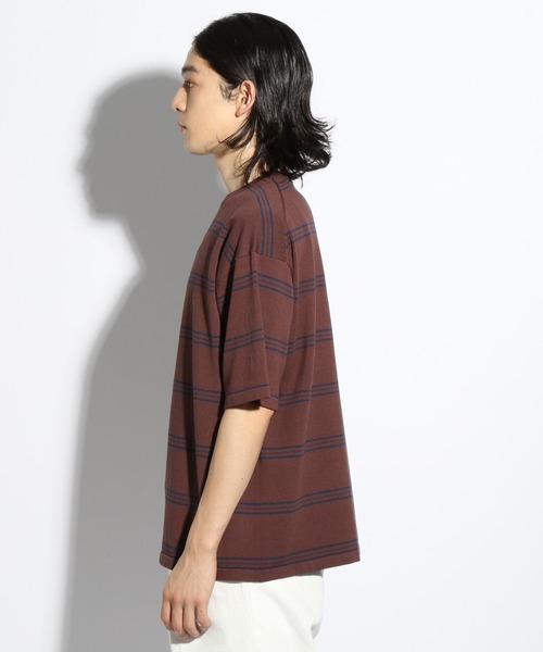 H-(エイチマイナス)の「【H-】ハイゲージニットTEE(HARE)(Tシャツ/カットソー・メンズ・ブラック/ブラウン/オフホワイト・MEDIUM/LARGE)」の20枚目の写真