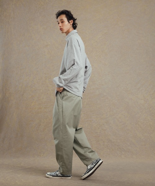 ADAM ET ROPE'(アダムエロペ)の「新色を携えて再登場!!【WEB限定】ビッグカラースーパーストレッチ ルーズポロシャツ/ユニセックス(スウェット・メンズ・ブラック/ライトグレー/ブルー系その他・M/L)」の19枚目の写真