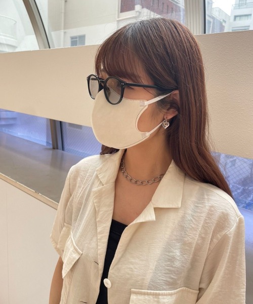 Me%（ミィパーセント）の「プレーンライトカラーサングラス（サングラス・レディース・ブラック/ブラウン・FREE）」の7枚目の写真