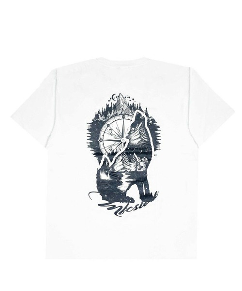MFC STORE（エムエフシーストア）の「MFC STORE WOLF S/S TEE（Tシャツ/カットソー・メンズ・ホワイト/チャコール/ネイビー・XL/L/XXL/S/M）」の2枚目の写真