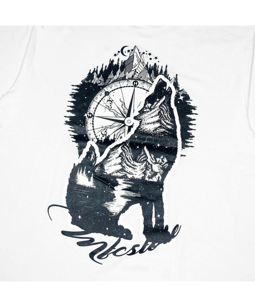 MFC STORE（エムエフシーストア）の「MFC STORE WOLF S/S TEE（Tシャツ/カットソー・メンズ・ホワイト/チャコール/ネイビー・XL/L/XXL/S/M）」の11枚目の写真