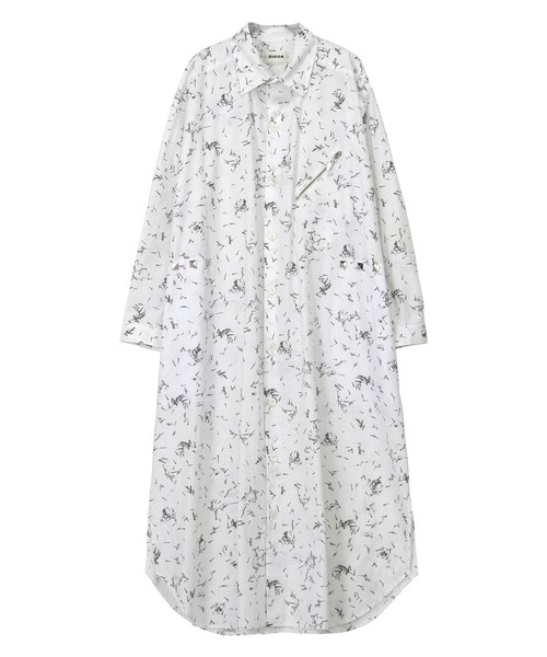 ZUCCa(ズッカ)の「NAILS PTシャツ/ワンピース(シャツワンピース・レディース・ホワイト・M size)」の15枚目の写真