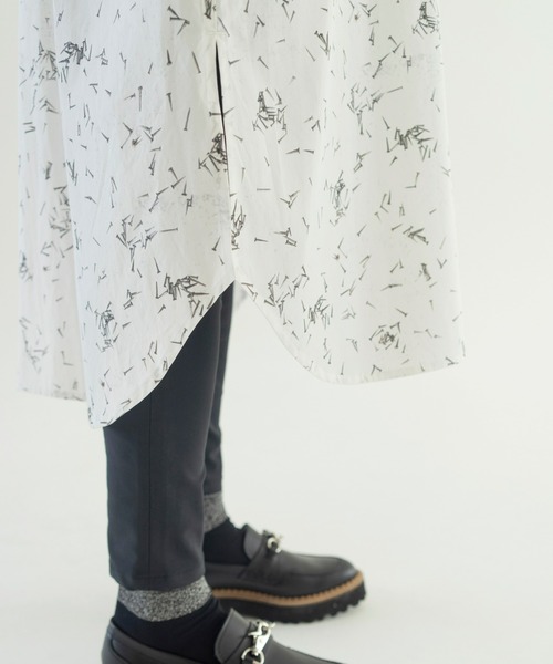 ZUCCa(ズッカ)の「NAILS PTシャツ/ワンピース(シャツワンピース・レディース・ホワイト・M size)」の13枚目の写真