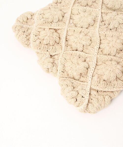 flower（フラワー）の「フラワフルクロシェバッグ（ショルダーバッグ・レディース・アイボリー・FREE）」の5枚目の写真