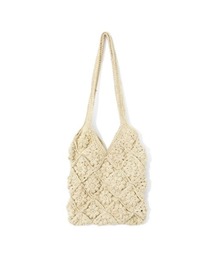 フラワフルクロシェバッグ