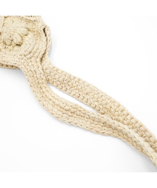 flower（フラワー）の「フラワフルクロシェバッグ（ショルダーバッグ・レディース・アイボリー・FREE）」の12枚目の写真