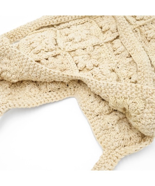 flower（フラワー）の「フラワフルクロシェバッグ（ショルダーバッグ・レディース・アイボリー・FREE）」の10枚目の写真