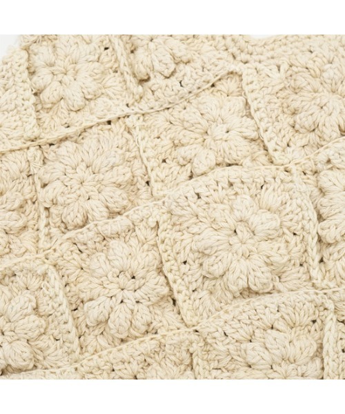 flower（フラワー）の「フラワフルクロシェバッグ（ショルダーバッグ・レディース・アイボリー・FREE）」の9枚目の写真