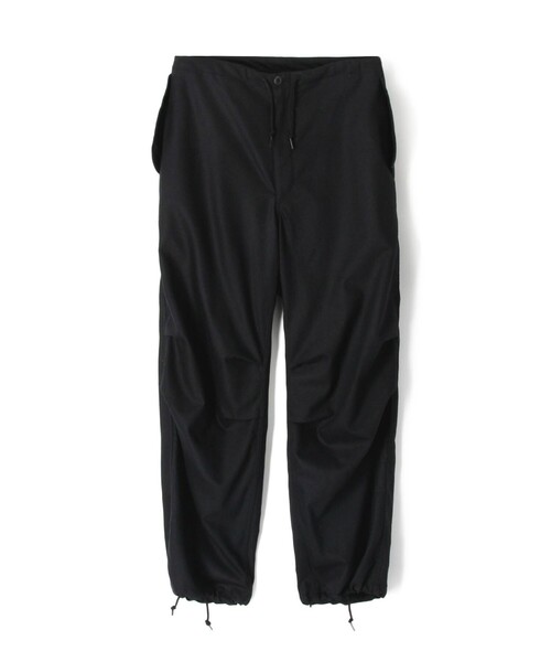 EDITION（エディション）の「POPLIN MELTON MILITALY PANTS ウール