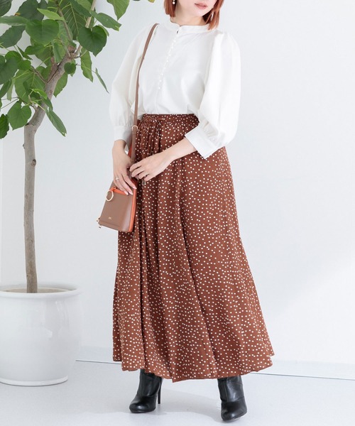 Paradise Picnic（パラダイスピクニック）の「ボリュームスリーブプルオーバー（Tシャツ/カットソー・レディース・ホワイト/ブラック/カーキ・FREE）」の8枚目の写真