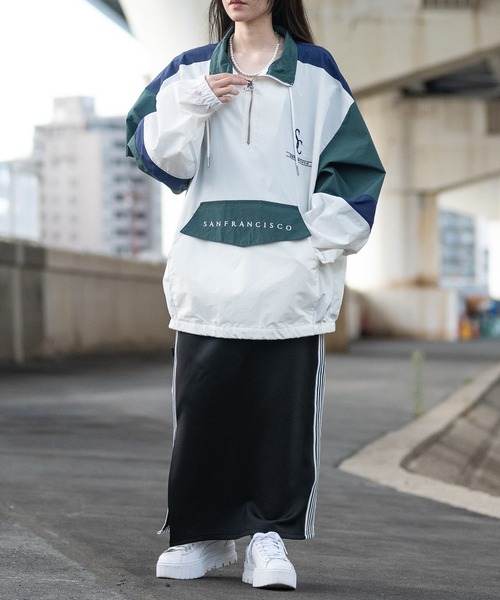 JOHN'S CLOSET（ジョンズクローゼット）の「【13】ナイロンハーフZIP