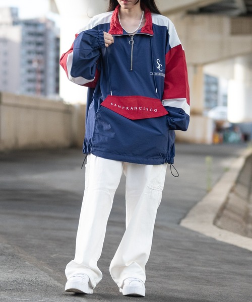 JOHN'S CLOSET（ジョンズクローゼット）の「【13】ナイロンハーフZIP