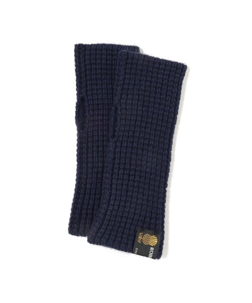 BEAMS（ビームス）の「ROBERT MACKIE × BEAMS / 別注 POPCORN FINGER LES GLOVES（手袋・メンズ・グレー/ライトブラウン/ネイビー/ブラック/オフホワイト・ONE SIZE）」の5枚目の写真