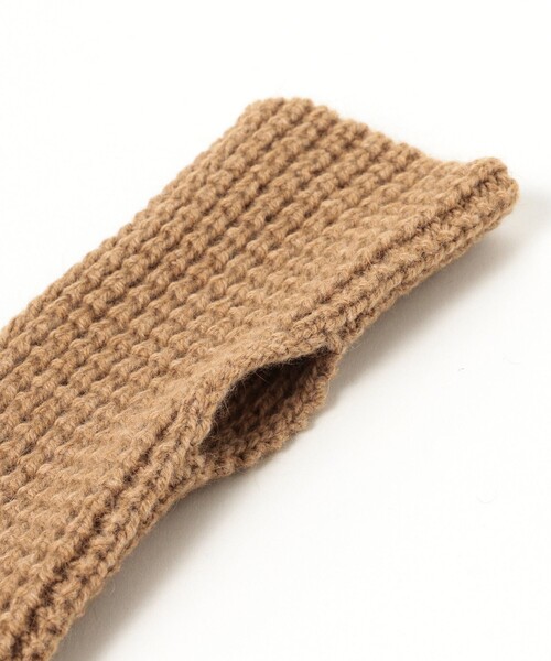 BEAMS（ビームス）の「ROBERT MACKIE × BEAMS / 別注 POPCORN FINGER LES GLOVES（手袋・メンズ・グレー/ライトブラウン/ネイビー/ブラック/オフホワイト・ONE SIZE）」の17枚目の写真