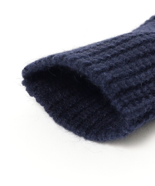 BEAMS（ビームス）の「ROBERT MACKIE × BEAMS / 別注 POPCORN FINGER LES GLOVES（手袋・メンズ・グレー/ライトブラウン/ネイビー/ブラック/オフホワイト・ONE SIZE）」の12枚目の写真