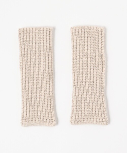 BEAMS（ビームス）の「ROBERT MACKIE × BEAMS / 別注 POPCORN FINGER LES GLOVES（手袋・メンズ・グレー/ライトブラウン/ネイビー/ブラック/オフホワイト・ONE SIZE）」の11枚目の写真