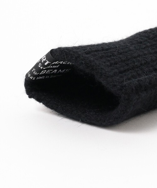 BEAMS（ビームス）の「ROBERT MACKIE × BEAMS / 別注 POPCORN FINGER LES GLOVES（手袋・メンズ・グレー/ライトブラウン/ネイビー/ブラック/オフホワイト・ONE SIZE）」の6枚目の写真