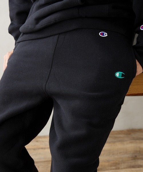 Champion(チャンピオン)の「【CHAMPION / チャンピオン】別注リバースウィーブ スウェットパンツ(スウェットパンツ・メンズ・ホワイト/ブラック/ベージュ/グレー/レッド/グリーン/アイボリー・MEDIUM/LARGE/X-LARGE)」の3枚目の写真