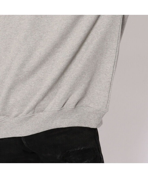 L.H.P Private Brand（エルエイチピープライベートブランド）の「LAid Back(レイドバック)LUXUARY HEAVY CREWNECK（スウェット・メンズ・グレー/ブラック・2）」の7枚目の写真