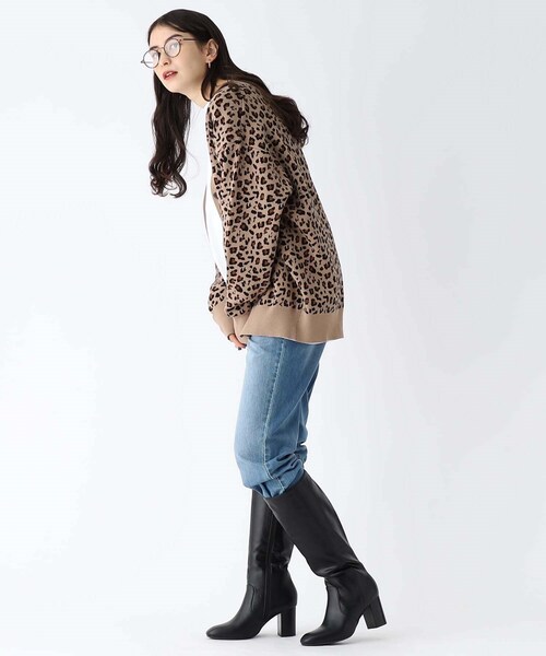 OPAQUE.CLIP（オペークドットクリップ）の「◆ロングブーツ（ブーツ・レディース・ブラウン系その他/ブラック・02/03）」の3枚目の写真