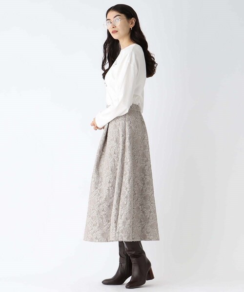 OPAQUE.CLIP（オペークドットクリップ）の「◆ロングブーツ（ブーツ・レディース・ブラウン系その他/ブラック・02/03）」の4枚目の写真