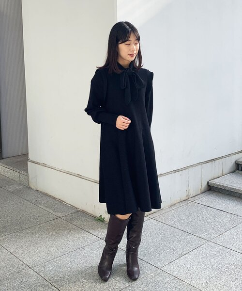 OPAQUE.CLIP（オペークドットクリップ）の「◆ロングブーツ（ブーツ・レディース・ブラウン系その他/ブラック・02/03）」の16枚目の写真