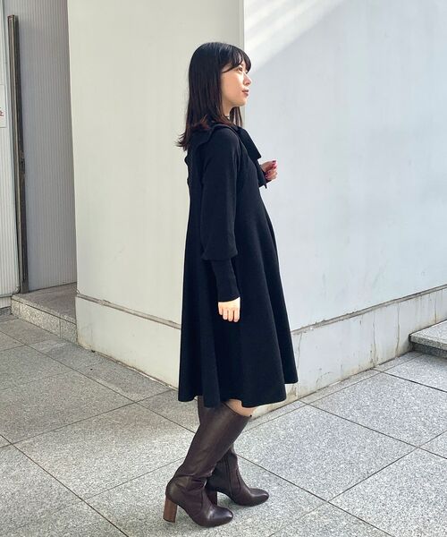 OPAQUE.CLIP（オペークドットクリップ）の「◆ロングブーツ（ブーツ・レディース・ブラウン系その他/ブラック・02/03）」の9枚目の写真