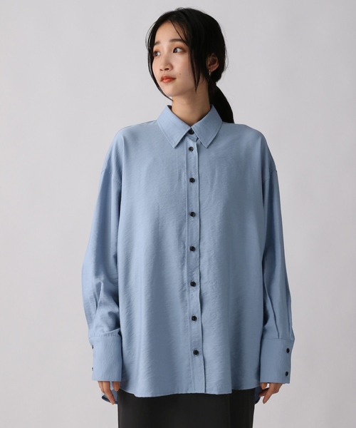 A part by(アパートバイ)の「【セット販売】シャツ*キャミワンピース2Pセット 165351(ワンピース・レディース・ベージュ/グリーン系その他4/ブルー系その他4・FREE)」の8枚目の写真
