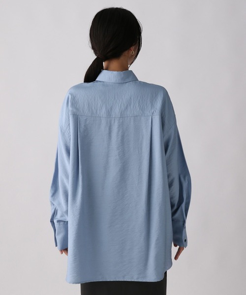 A part by(アパートバイ)の「【セット販売】シャツ*キャミワンピース2Pセット 165351(ワンピース・レディース・ベージュ/グリーン系その他4/ブルー系その他4・FREE)」の10枚目の写真