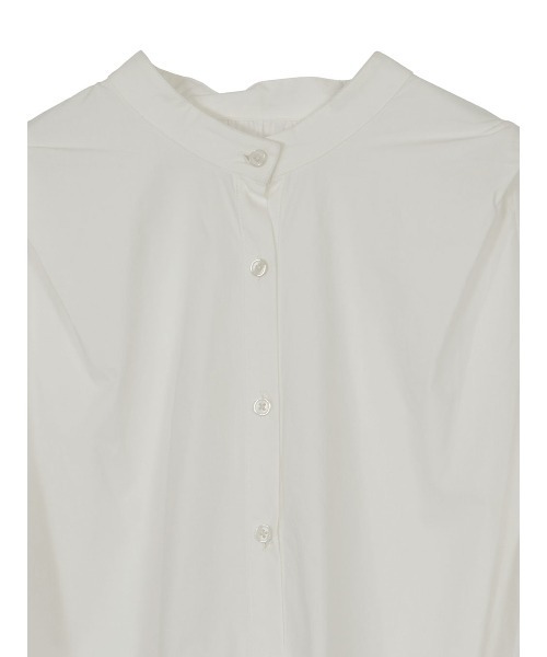 シャツ/ブラウス(長袖/七分) AMERI 2WAY TUCK SLEEVE TUNIC SHIRT Ameri（アメリ）の「TUCK SLEEVE BACK GATHER TUNIC（シャツ/ブラウス