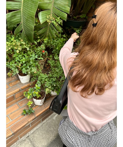 JUMELLE（ジュメロ）の「ショルダーボタンカットソー（Tシャツ/カットソー・レディース・ピンク/ベージュ・FREE）」の12枚目の写真