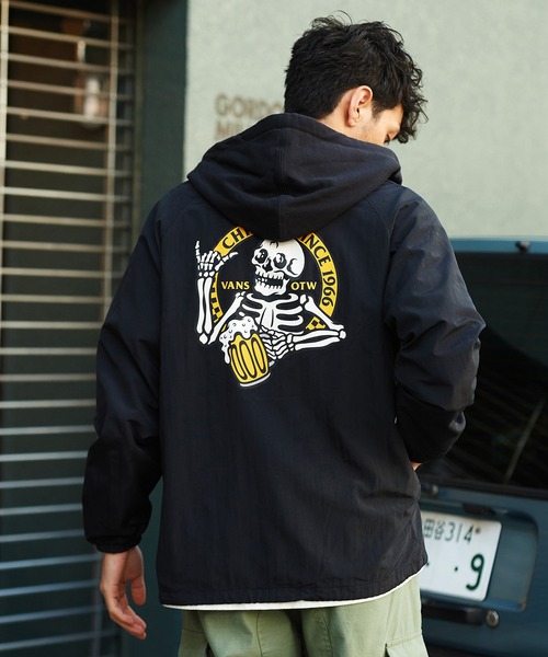 VANS（バンズ）の「VANS　AP Mカットワークウェアジャケット VN0A7TRPBLK（ナイロンジャケット・メンズ・ブラック・L/XL/XXL/M/S）」の19枚目の写真