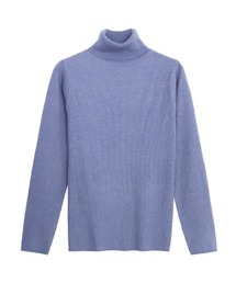 Pierrot（ピエロ）の「リブタートルネックニット（ニット/セーター・レディース）」