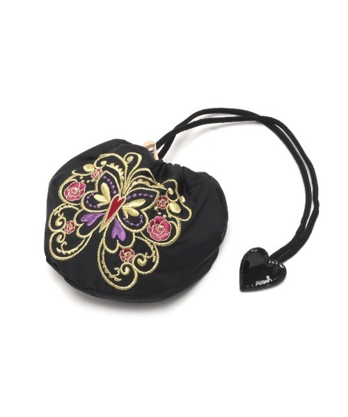 ANNA SUI(アナスイ)の「ユースフル エコバッグ(エコバッグ/サブバッグ・レディース・イエロー/パープル/レッド/ブラック/ターコイズブルー・FREE)」の7枚目の写真