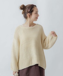 flower | ニュアンスガーターニット(ニット/セーター)