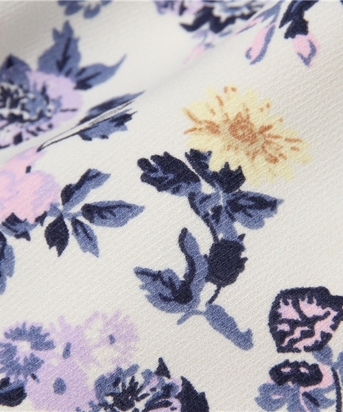 one after another NICE CLAUP（ワンアフターアナザーナイスクラップ）の「【ナイスクラップ】スウィートフラワープリントワンピース（ワンピース・レディース・アイボリー/ミント/ネイビー・FREE）」の13枚目の写真