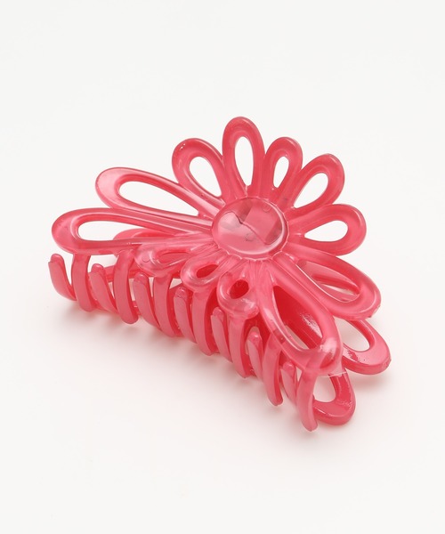 チャイハネ（チャイハネ）の「【チャイハネ】アクリアヘアクリップ（バレッタ/ヘアクリップ・レディース・ブラック/グリーン/レッド/イエロー・FREE）」の4枚目の写真