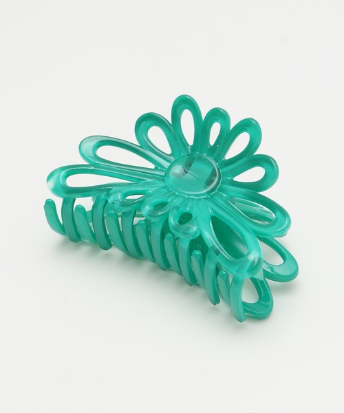 チャイハネ（チャイハネ）の「【チャイハネ】アクリアヘアクリップ（バレッタ/ヘアクリップ・レディース・ブラック/グリーン/レッド/イエロー・FREE）」の3枚目の写真