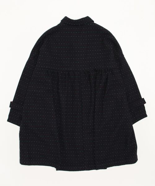 sandy（サンディー）の「【sandy】テーラーカラーワイドコート（その他アウター・レディース・ネイビー/ブラウン/グレー/チャコールグレー・FREE）」の5枚目の写真