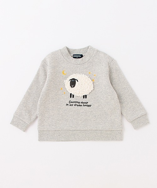 kladskap（クレードスコープ）の「ひつじアップリケトレーナー